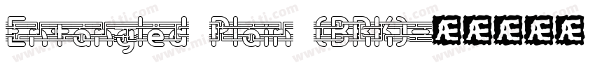 Entangled Plain (BRK)字体转换